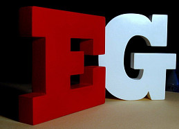 Буквы из пенопласта EG