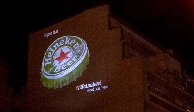 Гобо проектор GP- 8004, 80 Вт, вращающийся